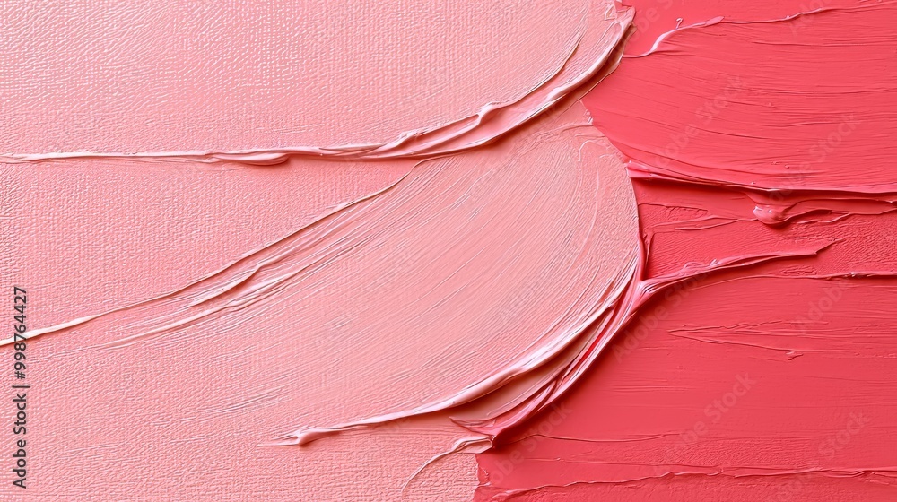 Poster gradient background of scarlet to blush with soft textures and gentle light effects