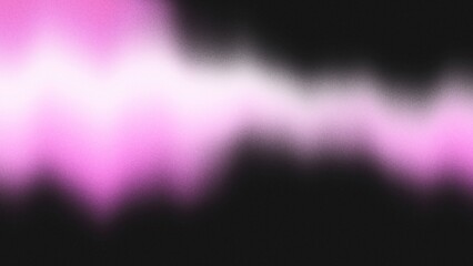 Psychedelic grainy gradient abstract background banner with a noisy pink, black, and white texture, suitable for poster or header designs.