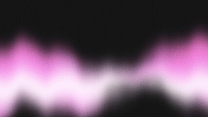 Psychedelic grainy gradient abstract background banner with a noisy pink, black, and white texture, suitable for poster or header designs.
