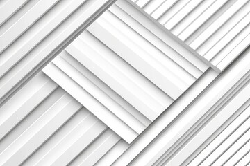 Fototapeta premium Abstract white and silver are light patterns gray with gradients and metallic textures on the floor, walls, and diagonals with black, dark, and clean modern backgrounds.
