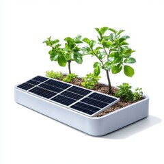 Fototapeta premium Innovative Solar Cell Efficiency for Environmental Benefits