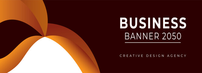Abstract business banner design web background