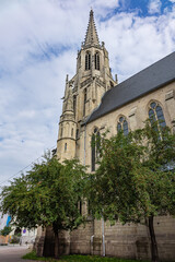 Roman Catholic church of the Immaculate Conception of the Blessed Virgin Mary (1870) in Katowice,...