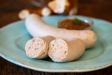 bavarian white sausages