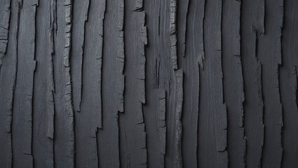 Textured Black Wood with Unique Grain Patterns