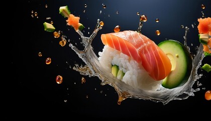 Sushi in Motion: The Art of Fresh Ingredients and Flavor