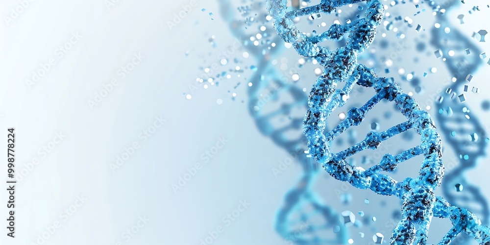 Poster abstract background with molecules and lines. vector illustration for your design.