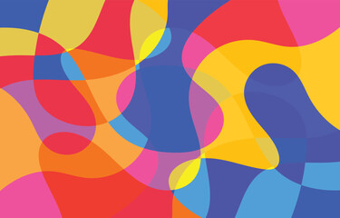 Colorful Abstract background design, vector art