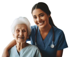 PNG Friendly relationship nurse smiling adult.