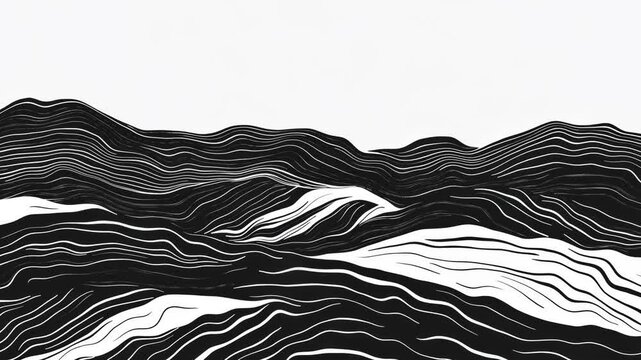 line abstract background. pattern of gray lines design. wave round lines abstract design. Wavy Dark grey curves design background. Abstract clean lines motion pattern 4k video