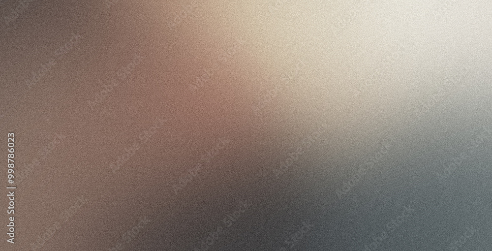 Poster blurred gradient background with grainy texture transitioning from dark to light colors