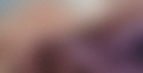 Fototapeta premium Add a vintage charm to your design with this abstract blurred gradient background featuring a subtle grainy texture