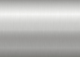 Realistic brushed metal texture. Polished stainless steel background. eps10 . vector illustration .