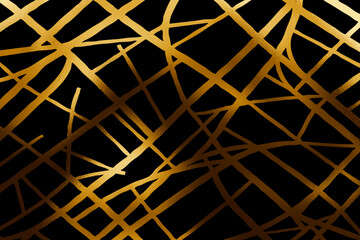 Golden background. Design template for invitation, web, banner, birthday, wedding, business card.