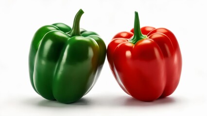  Vibrant peppers fresh and ripe