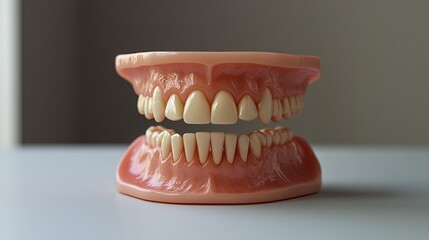 Obraz premium Smile design utilizes computer-aided design programs to craft aesthetically pleasing smiles. E-max and zirconium materials are used to achieve the desired design. 