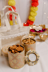 Diwali Gift Hamper | Festive Gift Basket Filled with Traditional Sweets and Treats for the Festival of Lights