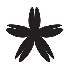 Chamomile icon . White daisy chamomile. Cute round flower plant collection. Growing concept. Love card symbol. Flat design. Vector illustration. EPS 10/AI