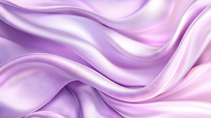 Fototapeta premium A zoomed-in photograph of a lavender cloth with undulating patterns at the edges