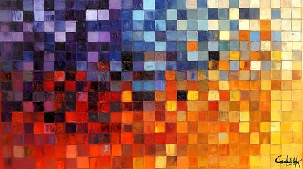 Abstract 3D Cube Art Collection: Geometric Designs, Textures, and Colorful Patterns