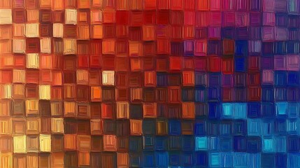 Abstract 3D Cube Art Collection: Geometric Designs, Textures, and Colorful Patterns