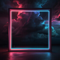 Abstract background minimal background with pink blue