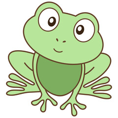  Cute Frog Animal Clipart