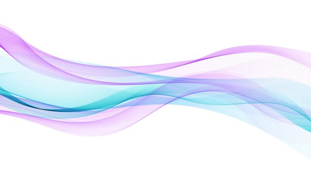 Abstract blue/purple lines background loop