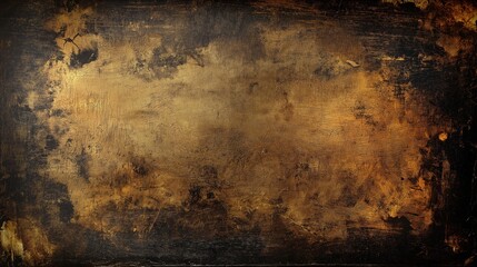 Close-up of a grungy, weathered surface with rusty and dark textures, evoking an aged industrial aesthetic.