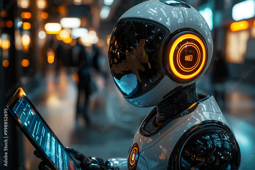 Poster a customer service chatbot answering frequently asked questions on a company's website. concept of a