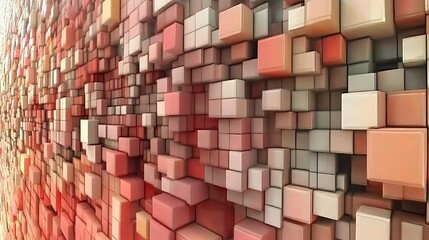 Abstract 3D Cube Art Collection: Geometric Designs, Textures, and Colorful Patterns