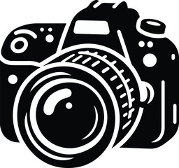 dslr camera vector