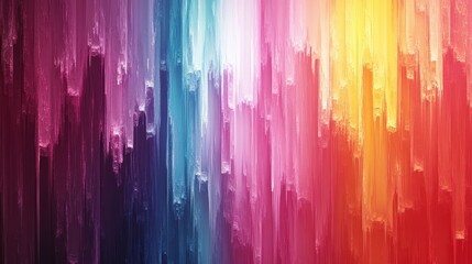 A vibrant abstract artwork showcasing a spectrum of colors blending beautifully, perfect for creative projects and designs.