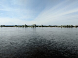 Obraz premium pier on the river