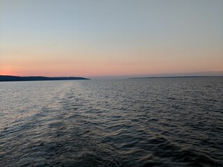 Obraz premium sunset over the sea