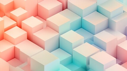 Naklejka premium Abstract 3D Cube Art Collection: Geometric Designs, Textures, and Colorful Patterns