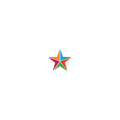 Five Star Arrow Logo, A Unique Unity Arrow Incorporating a Star Symbol, Perfect for Organizations, Achievements, or Innovation, Ideal for Vector Design.