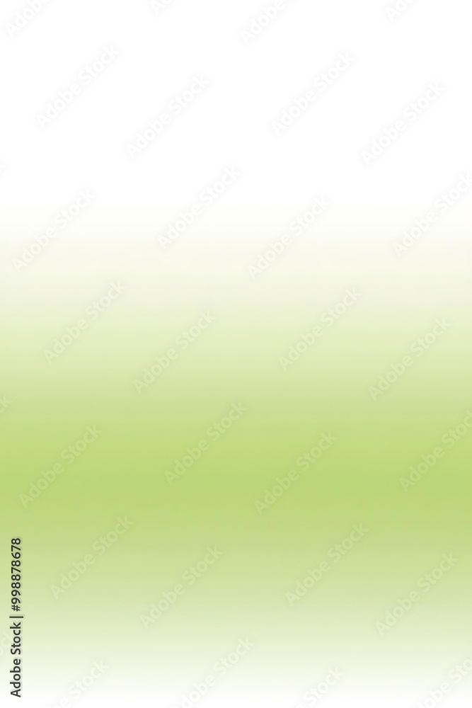 Poster a serene blend of green and white gradient, softly transitioning hues that create a harmonious backd