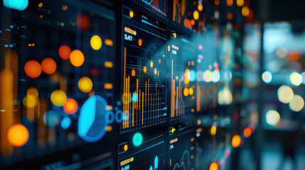 A company creating a data-driven advertising strategy, using analytics to optimize ad spend and improve targeting.