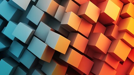 Abstract 3D Cube Art Collection: Geometric Designs, Textures, and Colorful Patterns