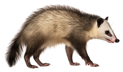 Obraz premium PNG Opossum wildlife animal mammal.