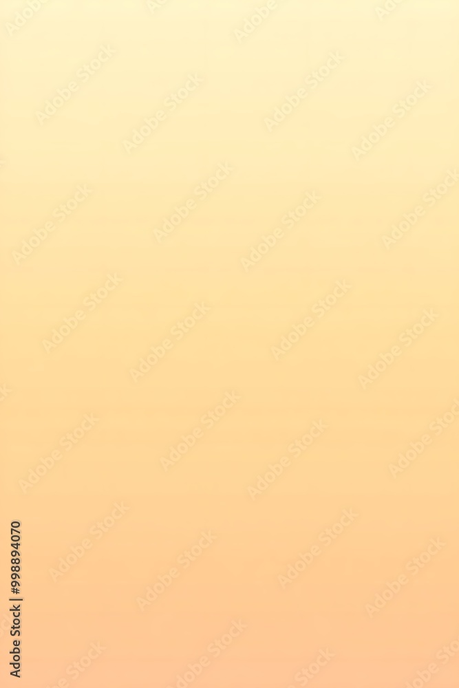 Poster a subtle yellow and beige gradient backdrop with seamless blending for soft and warm visuals, perfec