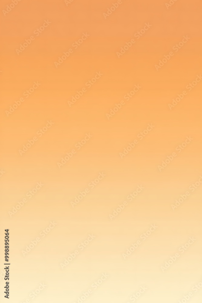 Poster a warm gradient of orange and beige colors, featuring soft transitions and smooth blending for a cal