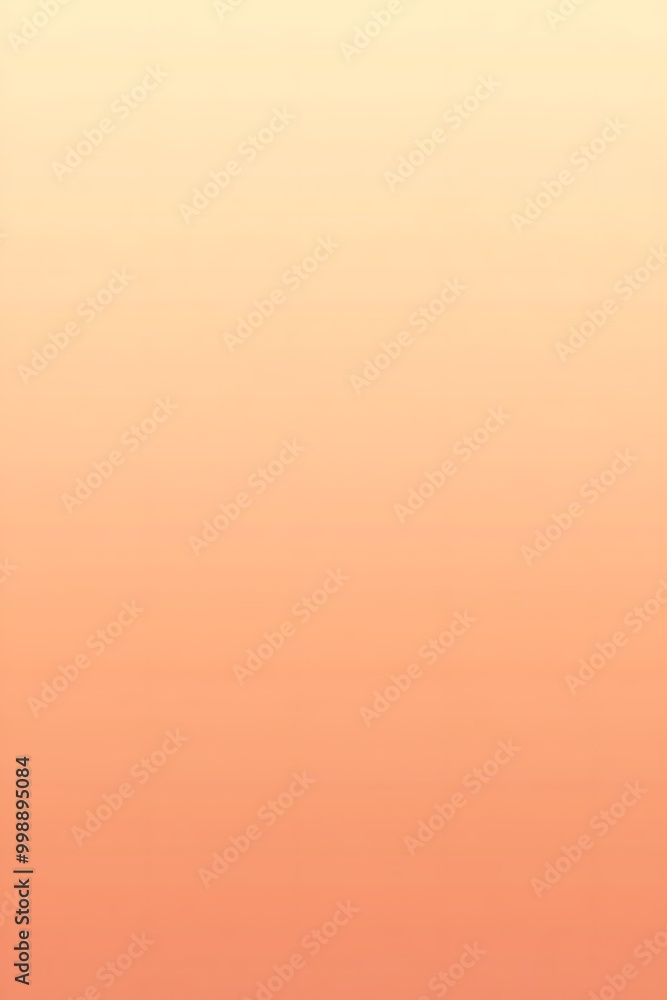 Poster a warm gradient of orange and beige colors, featuring soft transitions and smooth blending for a cal