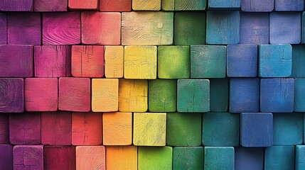 Abstract 3D Cube Art Collection: Geometric Designs, Textures, and Colorful Patterns