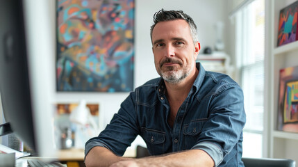 A creative industry leader discussing how innovative advertising techniques help elevate the visibility of artists, designers, and creators.