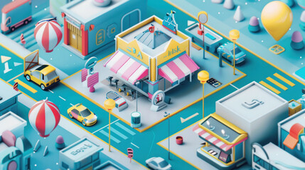 A digital platform offering tailored advertising solutions for small businesses, focusing on local and digital advertising strategies.