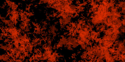 Rich red colored fire texture background dark wallpaper design. Scary red and black horror lava texture background. dark red scratch vintage watercolor flora smoke light effect background