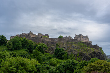 Obraz premium Edinburgh castle, Edinburgh, Scotland, United Kingdom.
