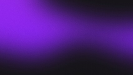 Abstract banner backdrop with a grainy purple-to-black gradient, showcasing a noisy texture ideal for poster header designs.